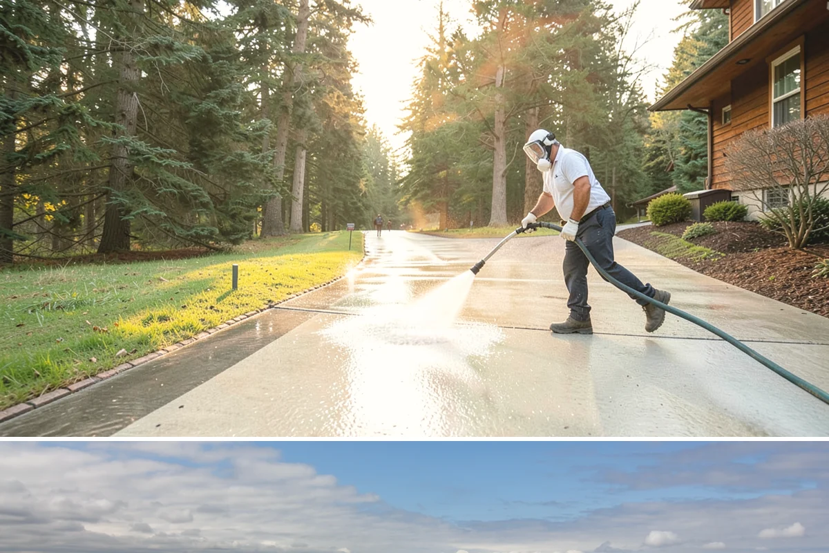 Driveway Sealing Preparation in University Place, Pierce County, WA - Schedule prep during a dry summer window so the surface can fully dry before sealing.