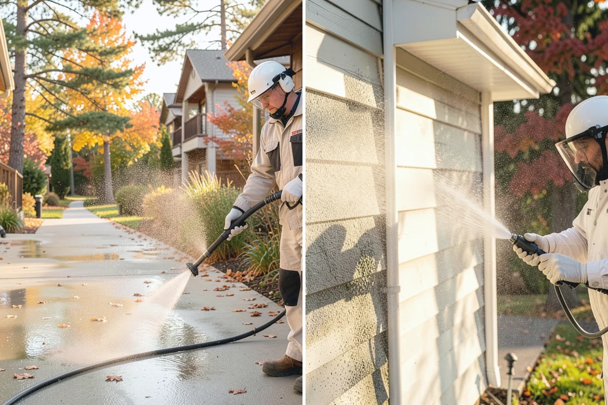 Driveway Sealing Preparation in Wilkeson, Pierce County, WA - Deep-clean the entire driveway surface