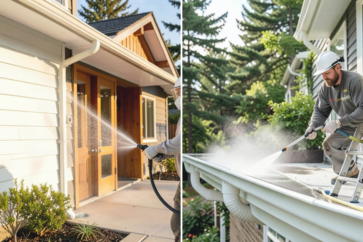 Driveway Sealing Preparation in Woodinville, King County, WA - Deep-clean the entire driveway surface