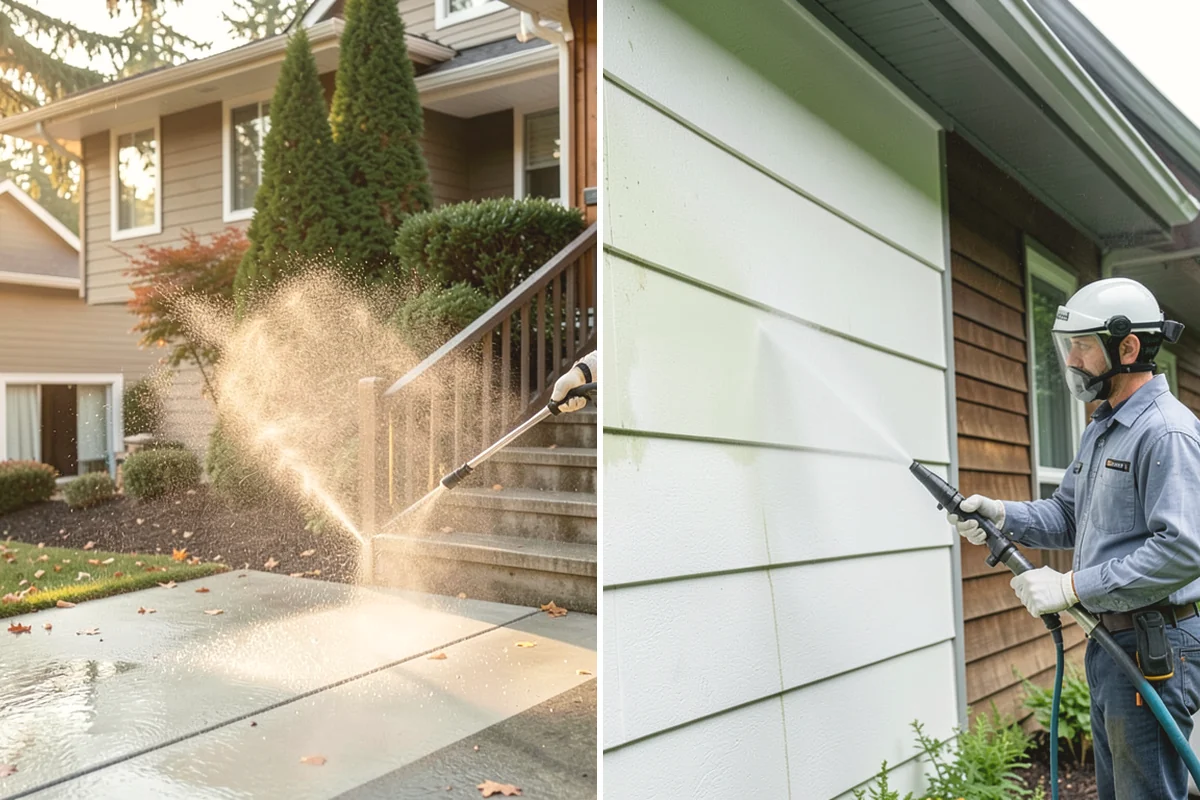 Driveway Sealing Preparation in Yarrow Point, King County, WA - Deep-clean the entire driveway surface