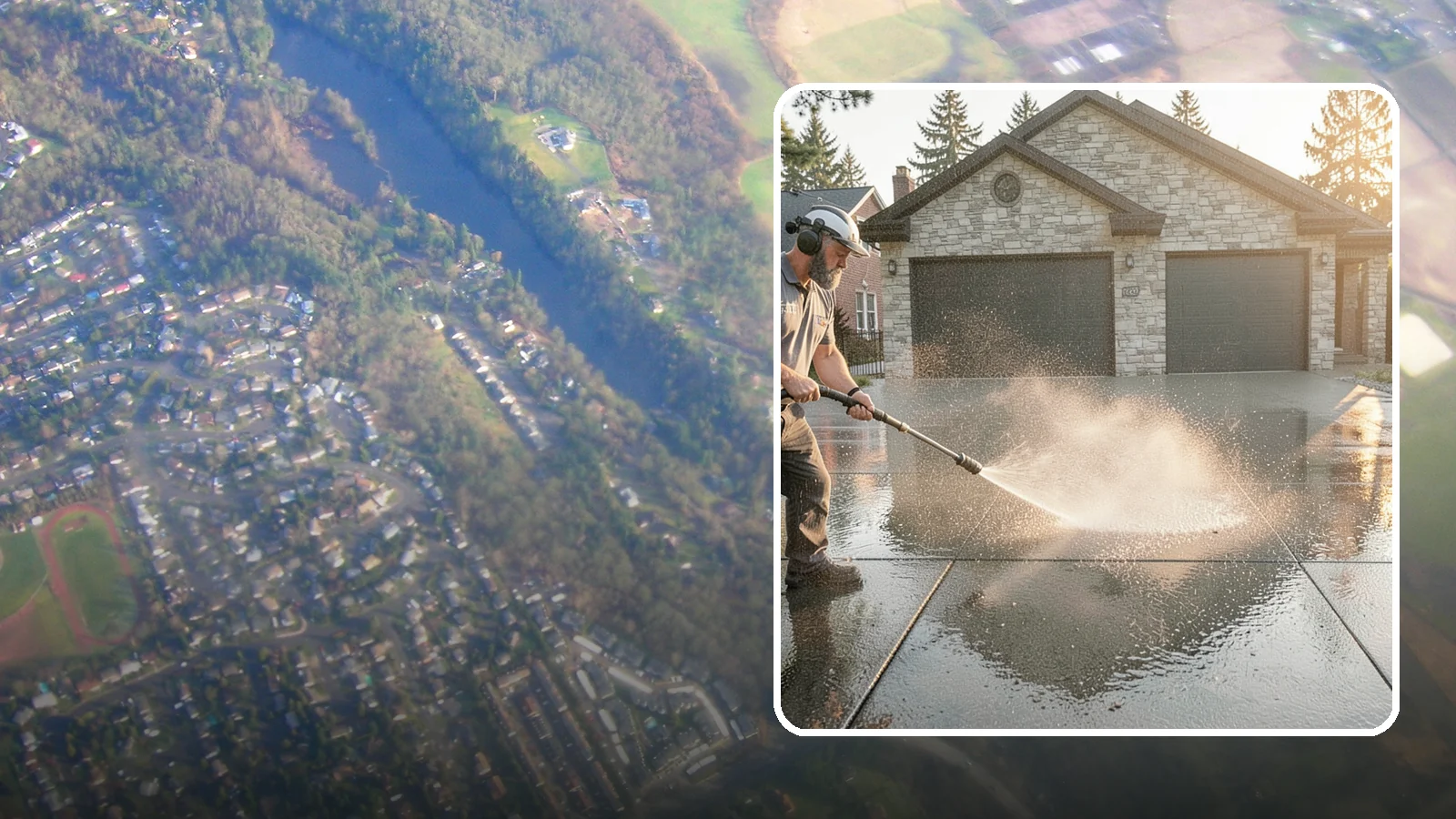 Driveway Sealing in Algona, King County, WA - Protective sealing for asphalt and concrete driveways that guards the surface against Washington's relentless rain, oil, and...