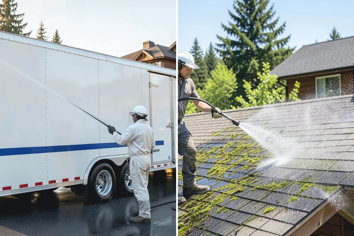 Driveway Sealing in Auburn, King County, WA - Wash the driveway and treat any oil, rust, or organic staining
