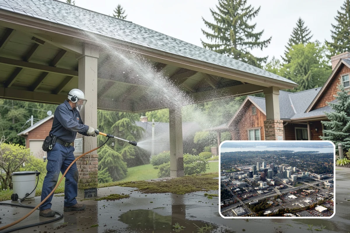 Driveway Sealing in Bellevue, King County, WA - Creates a moisture barrier that limits rain penetration and subsurface damage