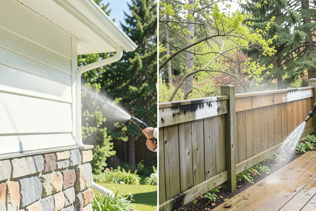 Driveway Sealing in Black Diamond, King County, WA - Wash the driveway and treat any oil, rust, or organic staining