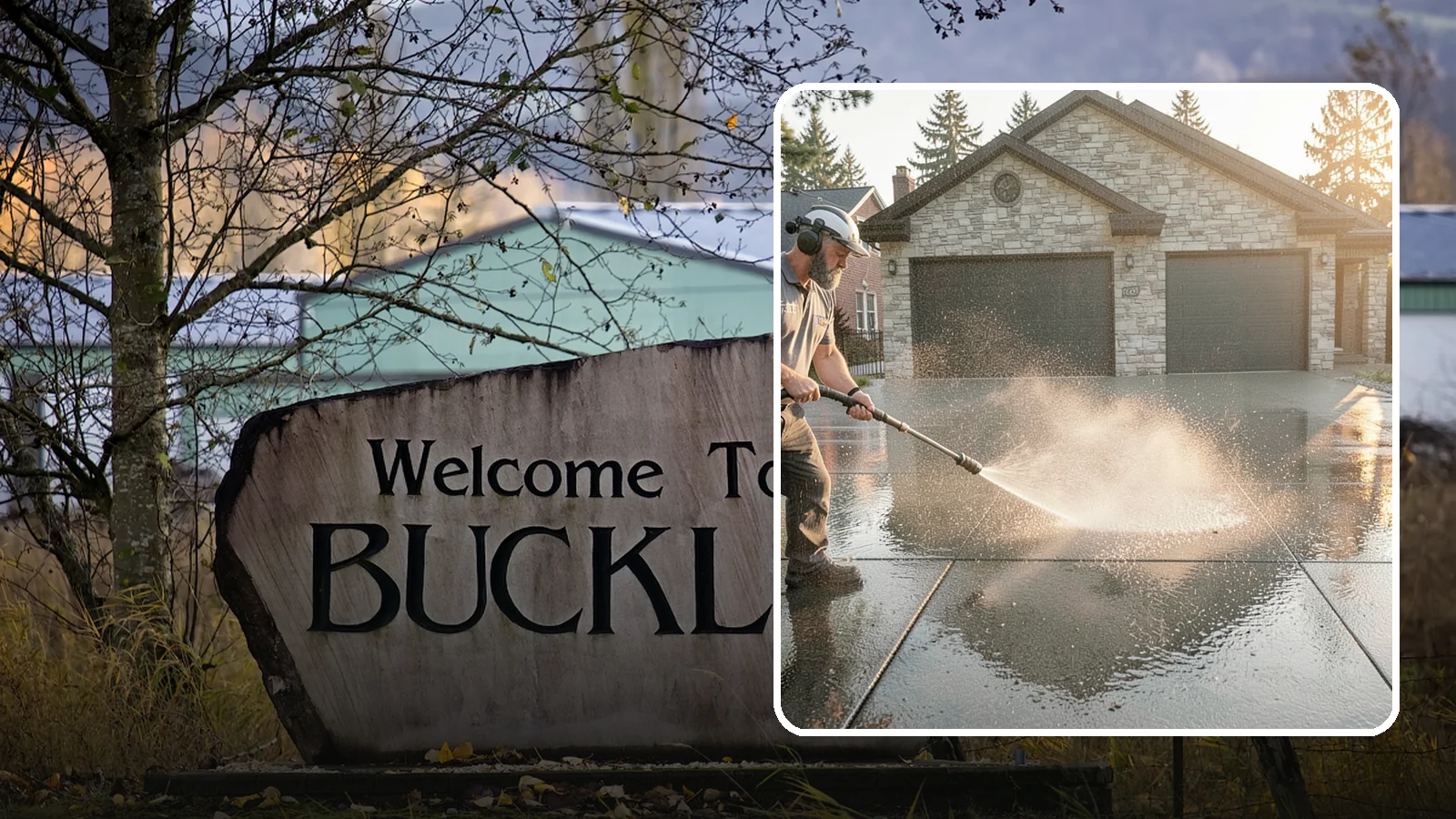 Driveway Sealing in Buckley, Pierce County, WA - Protective sealing for asphalt and concrete driveways that guards the surface against Washington's relentless rain, oil, and...