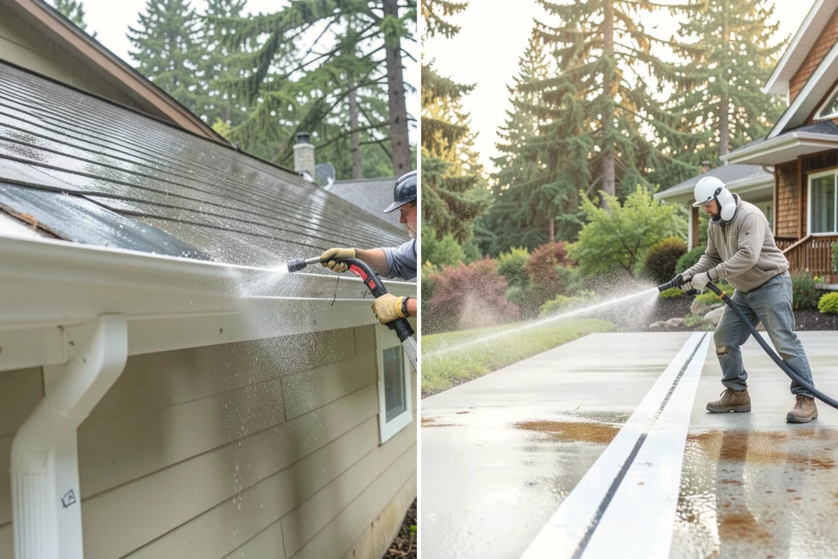 Driveway Sealing in Carbonado, Pierce County, WA - Wash the driveway and treat any oil, rust, or organic staining