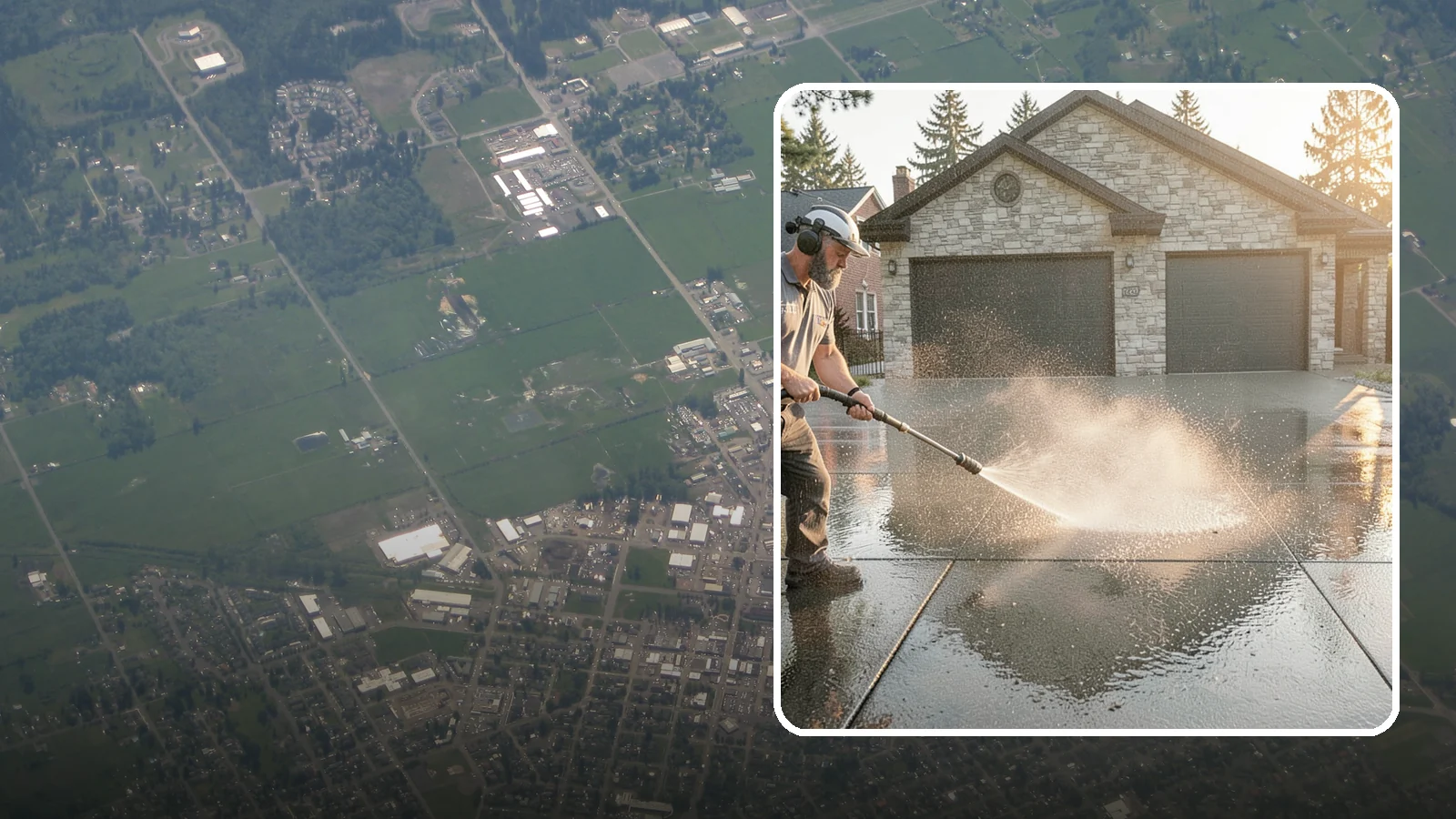 Driveway Sealing in Enumclaw, King County, WA - Protective sealing for asphalt and concrete driveways that guards the surface against Washington's relentless rain, oil, and...