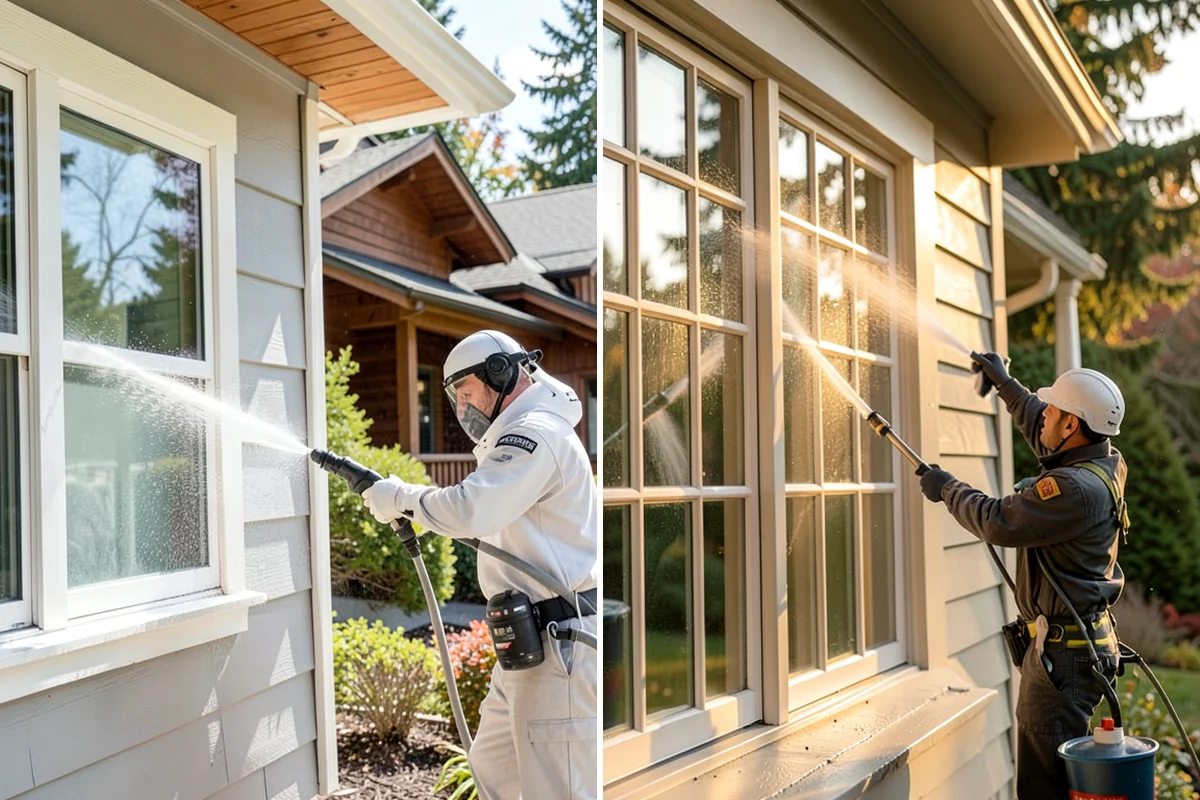 Driveway Sealing in Federal Way, King County, WA - Wash the driveway and treat any oil, rust, or organic staining