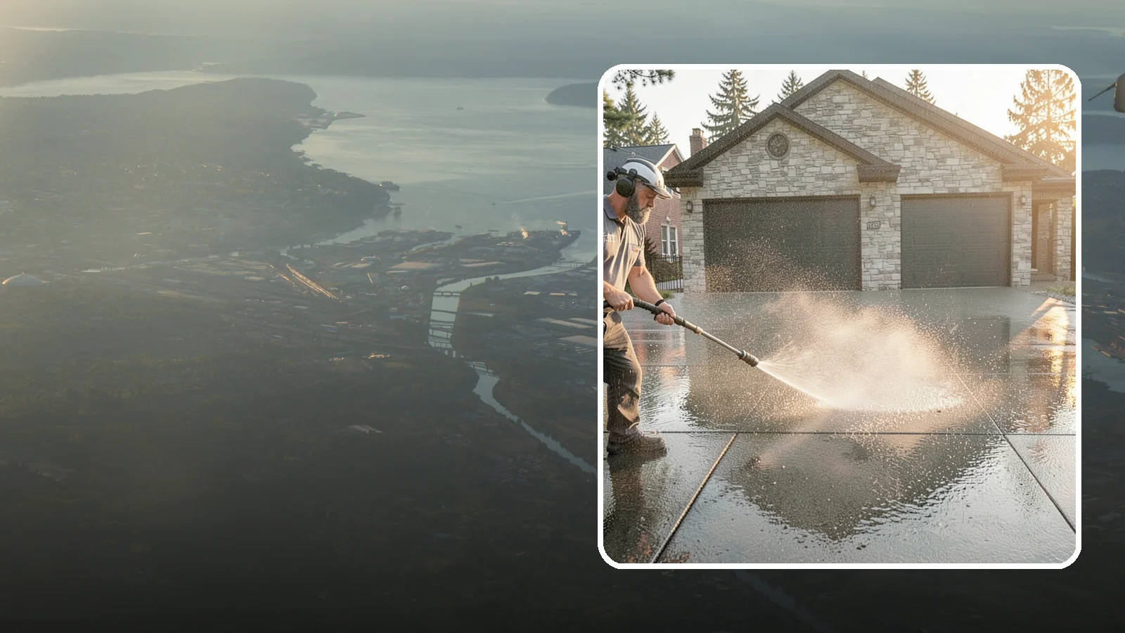 Driveway Sealing in Fife, Pierce County, WA - Protective sealing for asphalt and concrete driveways that guards the surface against Washington's relentless rain, oil, and...