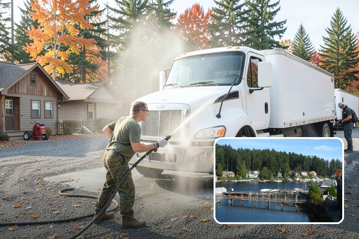 Driveway Sealing in Gig Harbor, Pierce County, WA - Creates a moisture barrier that limits rain penetration and subsurface damage