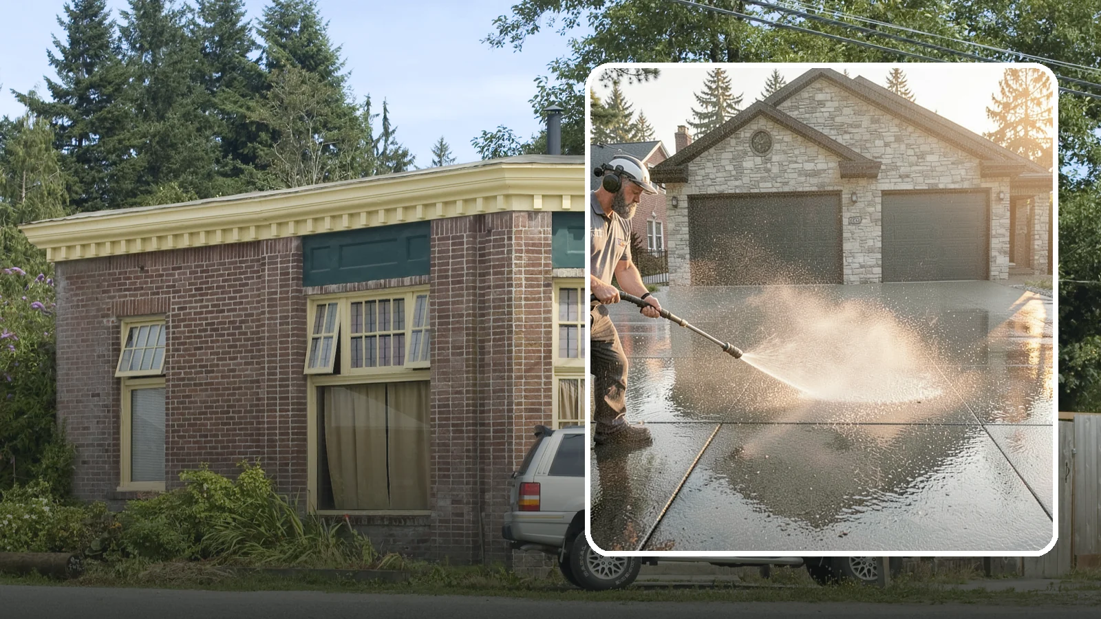 Driveway Sealing in Hamilton, Skagit County, WA - Protective sealing for asphalt and concrete driveways that guards the surface against Washington's relentless rain, oil, and...