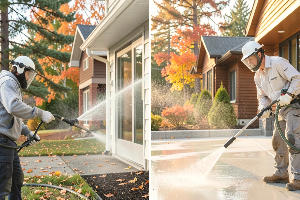 Driveway Sealing in La Conner, Skagit County, WA - Wash the driveway and treat any oil, rust, or organic staining