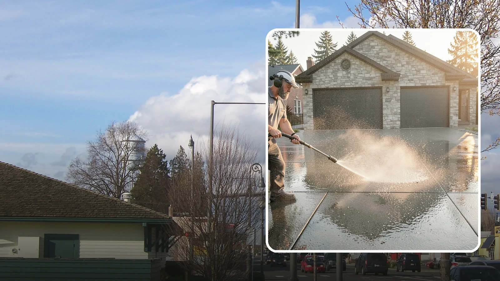 Driveway Sealing in Marysville, Snohomish County, WA - Protective sealing for asphalt and concrete driveways that guards the surface against Washington's relentless rain, oil, and...