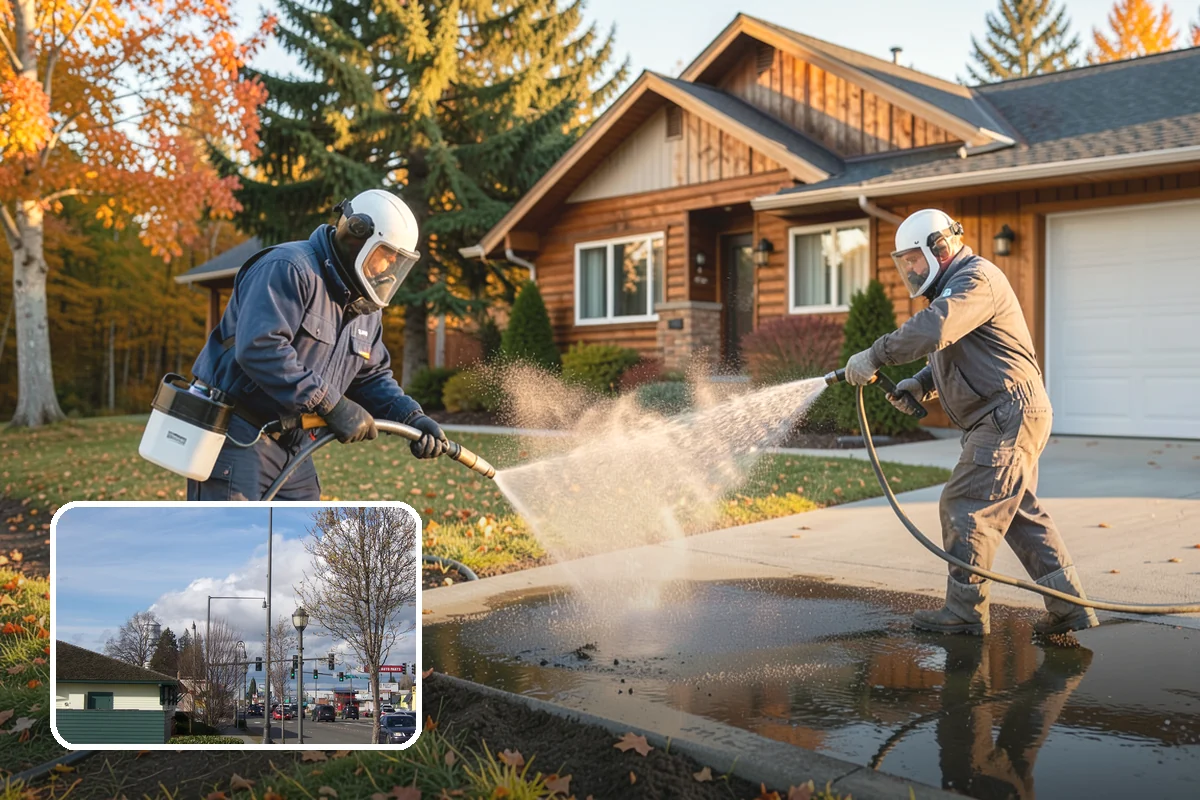 Driveway Sealing in Marysville, Snohomish County, WA - Creates a moisture barrier that limits rain penetration and subsurface damage