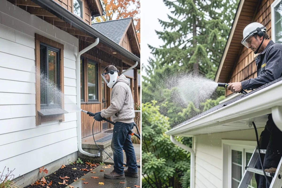 Driveway Sealing in Marysville, Snohomish County, WA - Wash the driveway and treat any oil, rust, or organic staining