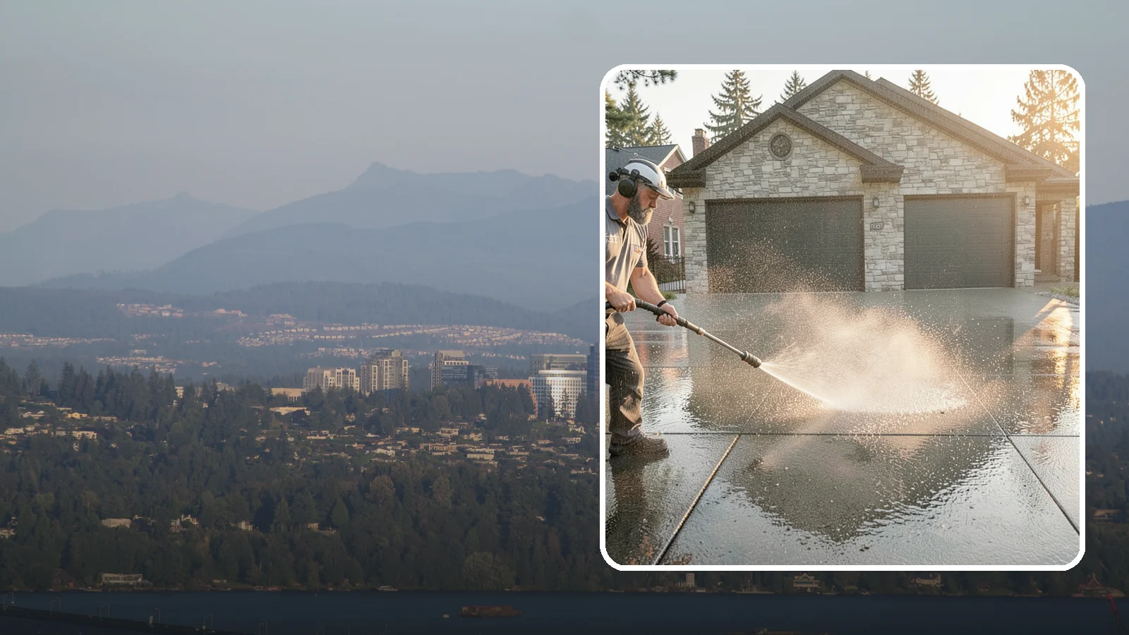 Driveway Sealing in Medina, King County, WA - Protective sealing for asphalt and concrete driveways that guards the surface against Washington's relentless rain, oil, and...