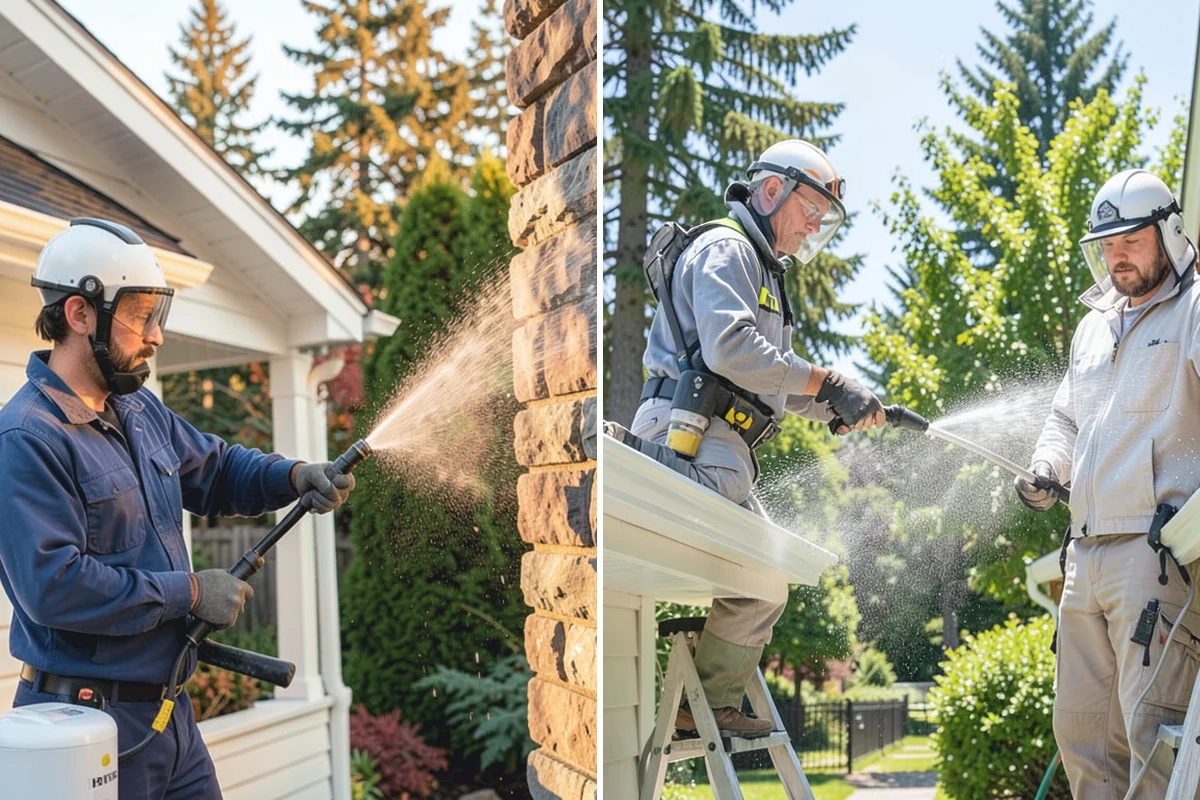 Driveway Sealing in Medina, King County, WA - Wash the driveway and treat any oil, rust, or organic staining