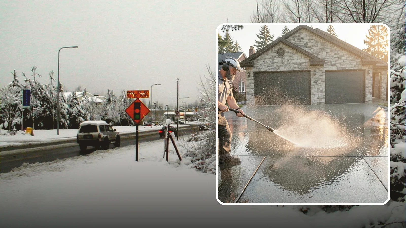 Driveway Sealing in Newcastle, King County, WA - Protective sealing for asphalt and concrete driveways that guards the surface against Washington's relentless rain, oil, and...