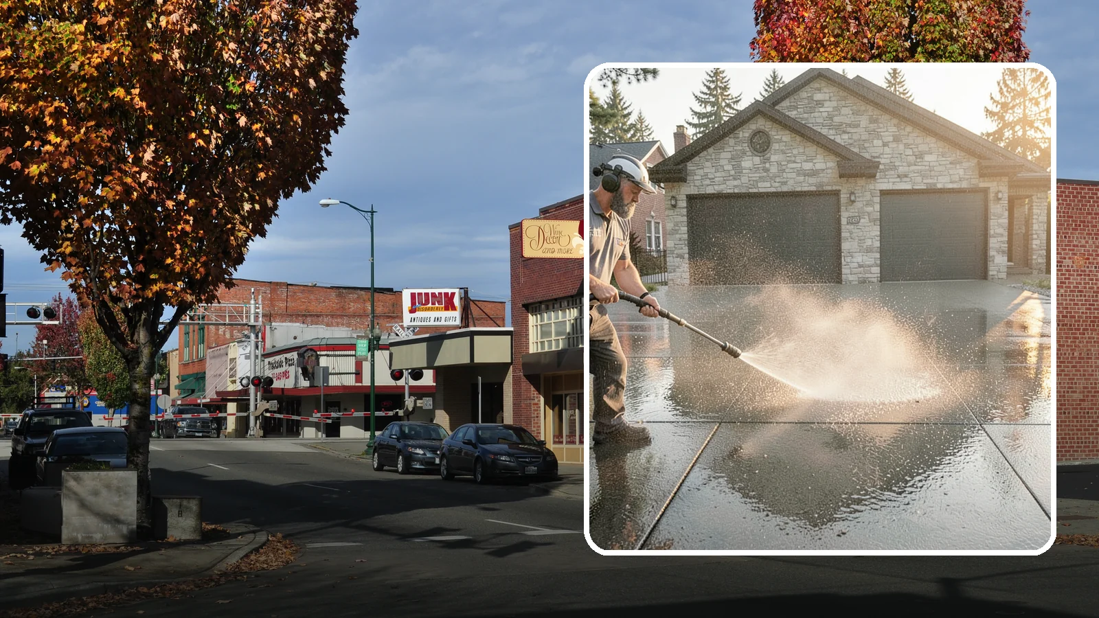 Driveway Sealing in Puyallup, Pierce County, WA - Protective sealing for asphalt and concrete driveways that guards the surface against Washington's relentless rain, oil, and...
