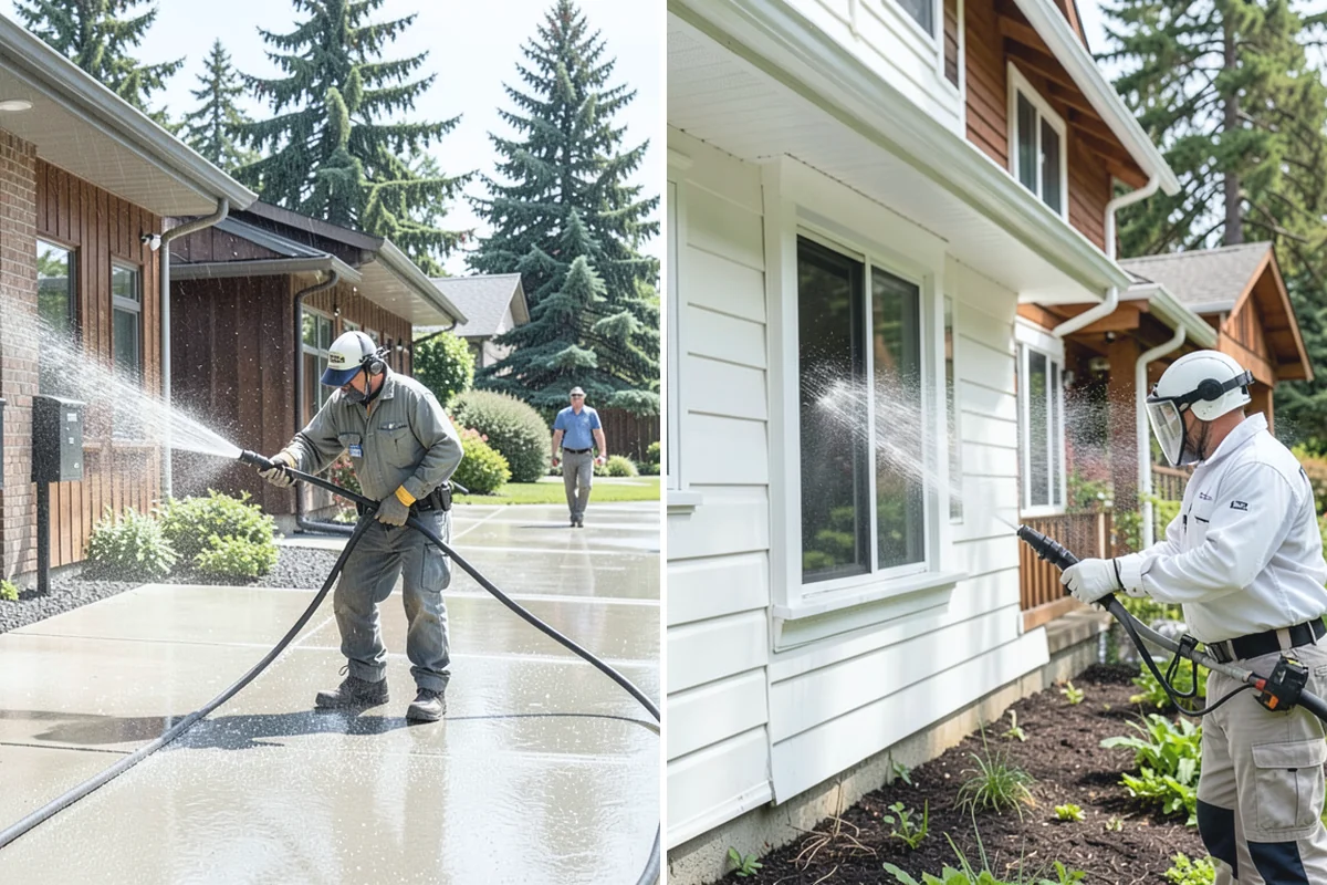 Driveway Sealing in Roy, Pierce County, WA - Wash the driveway and treat any oil, rust, or organic staining