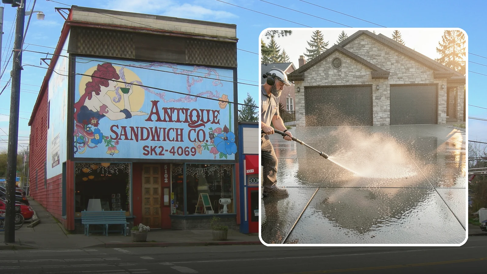 Driveway Sealing in Ruston, Pierce County, WA - Protective sealing for asphalt and concrete driveways that guards the surface against Washington's relentless rain, oil, and...
