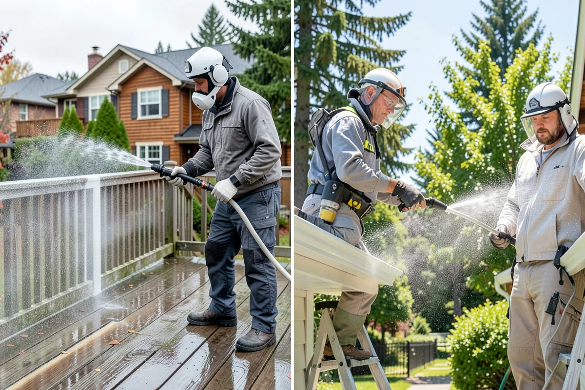 Driveway Sealing in Sedro-Woolley, Skagit County, WA - Wash the driveway and treat any oil, rust, or organic staining