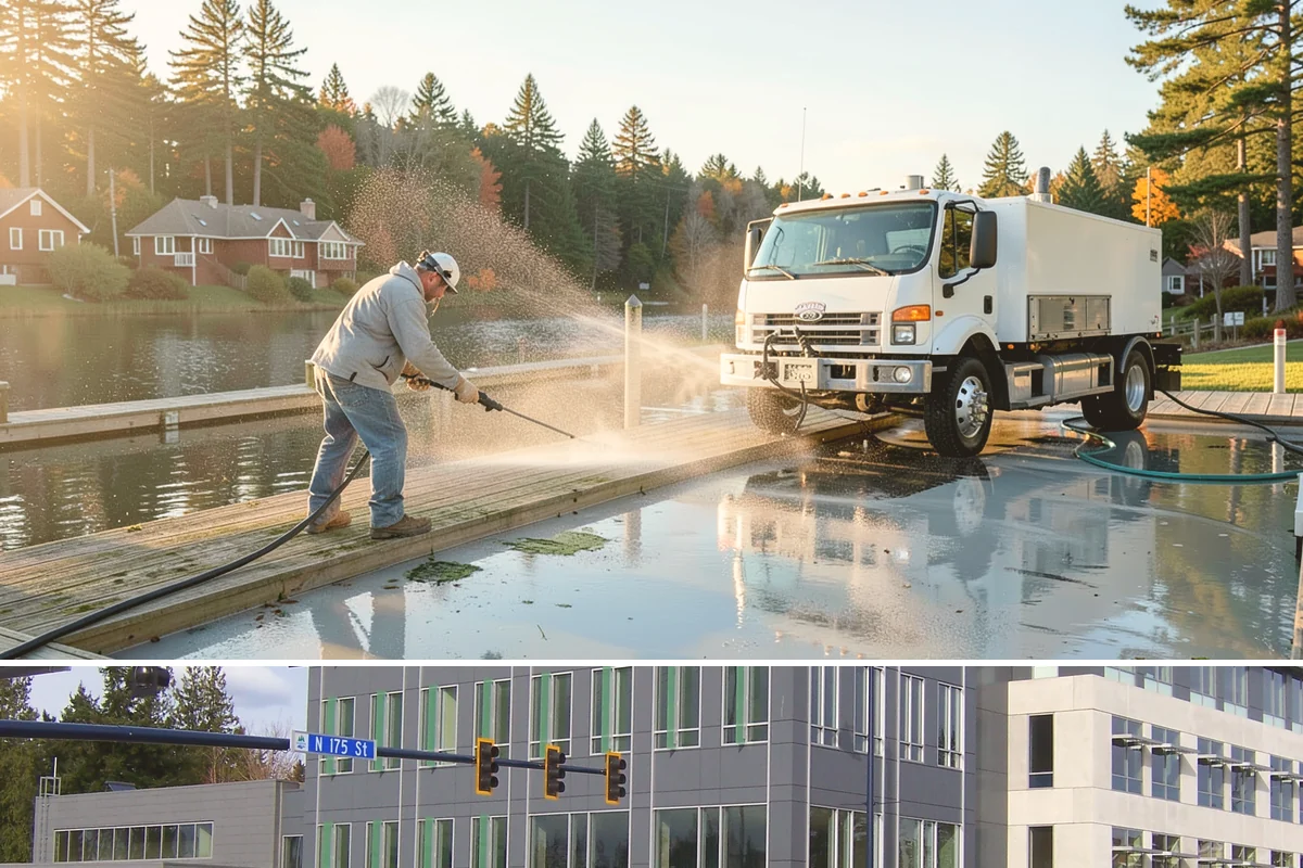 Driveway Sealing in Shoreline, King County, WA - Target driveway sealing for the dry summer stretch so the surface can cure hard before wet weather and any de-icing season...