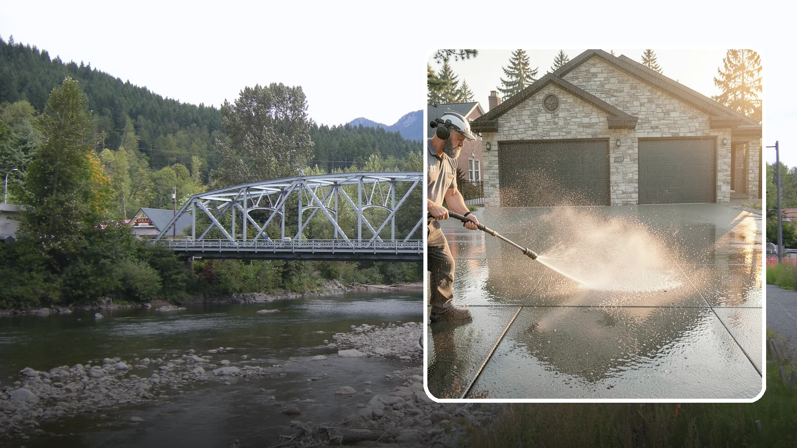 Driveway Sealing in Skykomish, King County, WA - Protective sealing for asphalt and concrete driveways that guards the surface against Washington's relentless rain, oil, and...