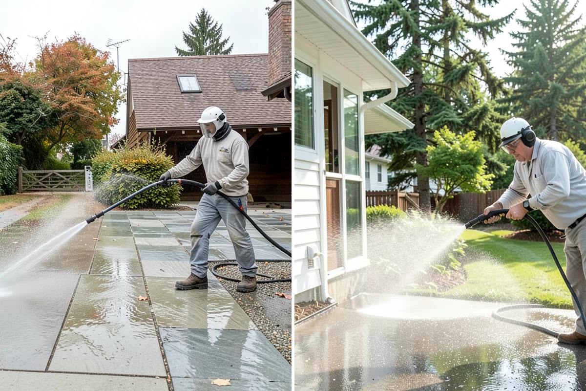Driveway Sealing in Snoqualmie, King County, WA - Wash the driveway and treat any oil, rust, or organic staining