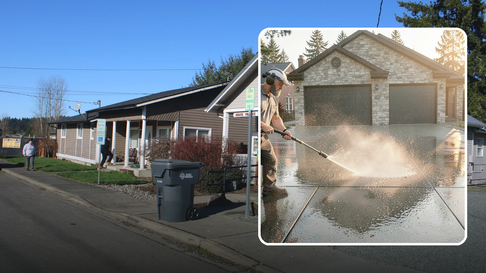 Driveway Sealing in South Prairie, Pierce County, WA - Protective sealing for asphalt and concrete driveways that guards the surface against Washington's relentless rain, oil, and...
