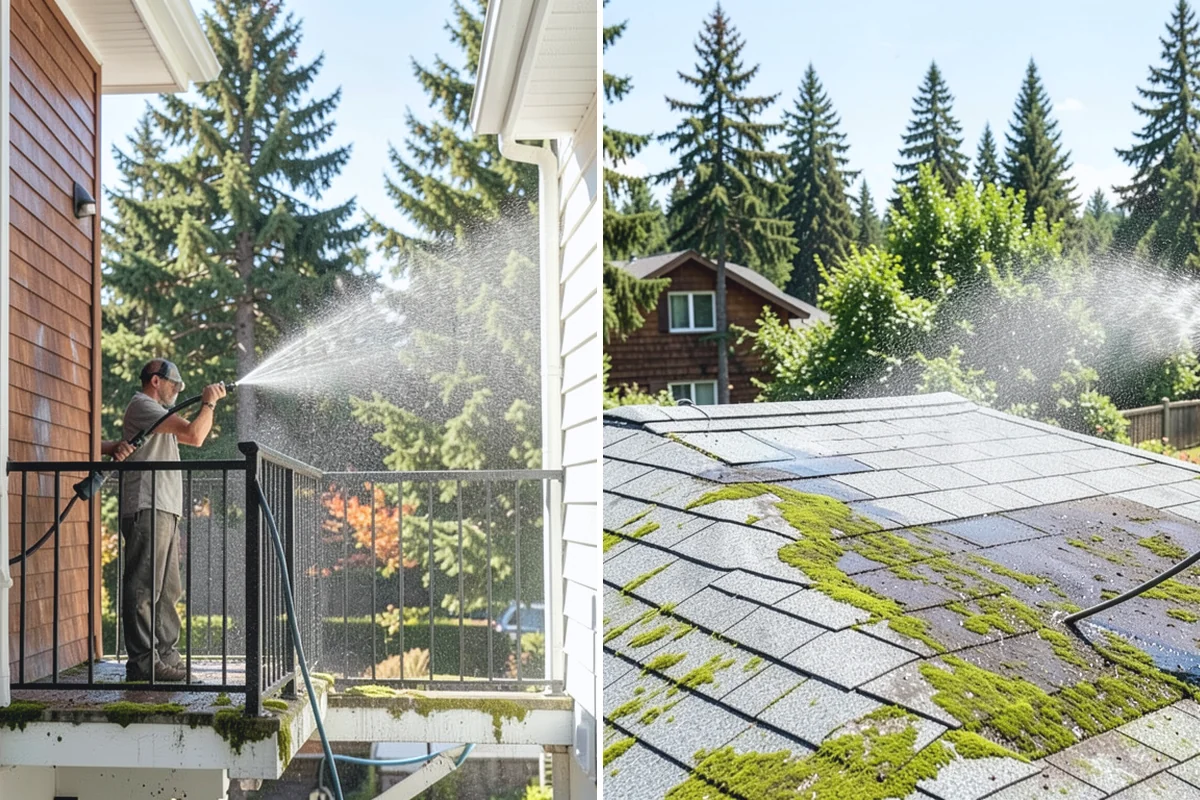 Driveway Sealing in South Prairie, Pierce County, WA - Wash the driveway and treat any oil, rust, or organic staining
