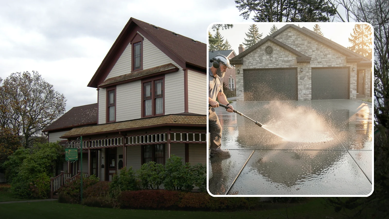 Driveway Sealing in Sumner, Pierce County, WA - Protective sealing for asphalt and concrete driveways that guards the surface against Washington's relentless rain, oil, and...