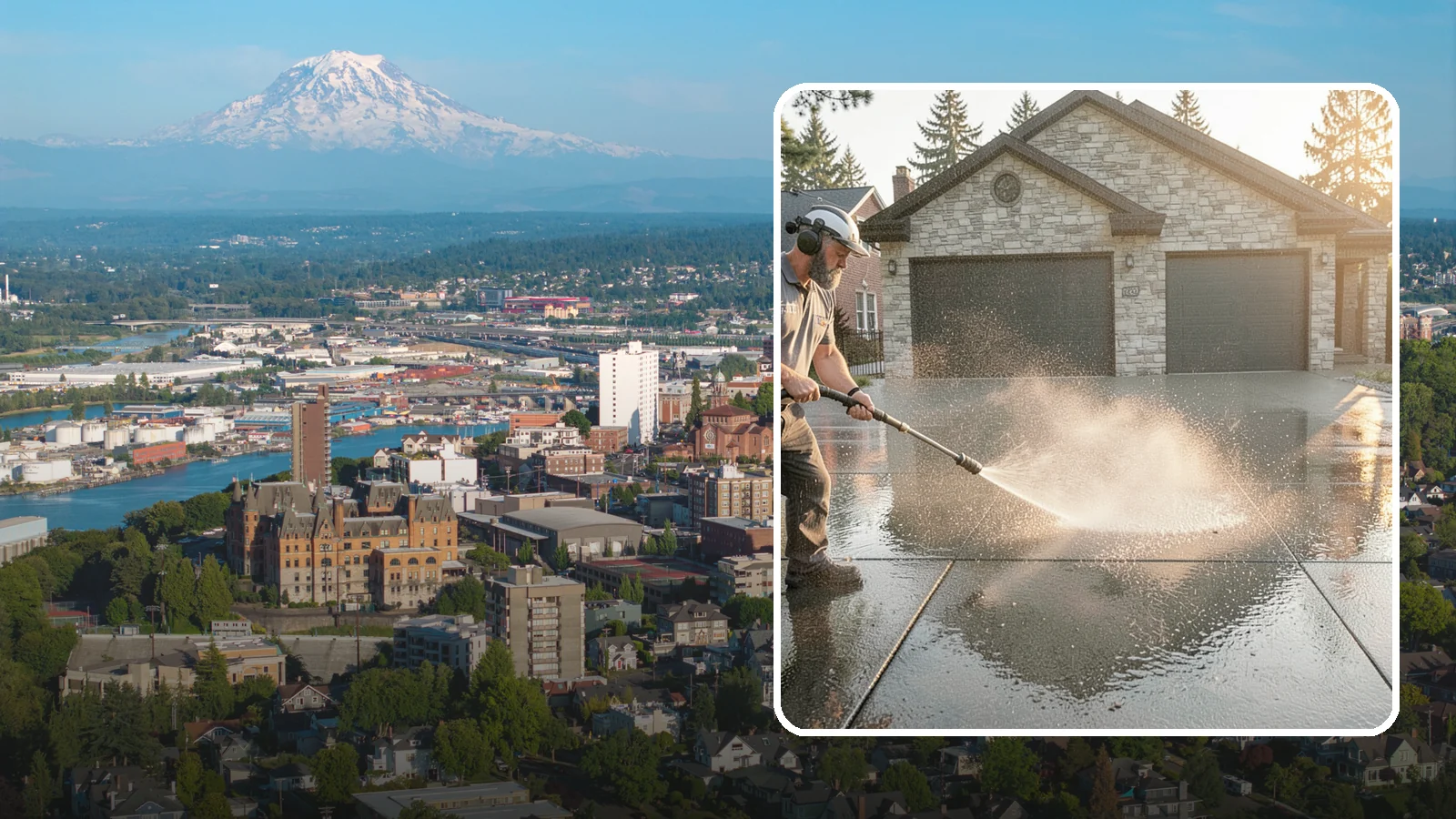 Driveway Sealing in Tacoma, Pierce County, WA - Protective sealing for asphalt and concrete driveways that guards the surface against Washington's relentless rain, oil, and...