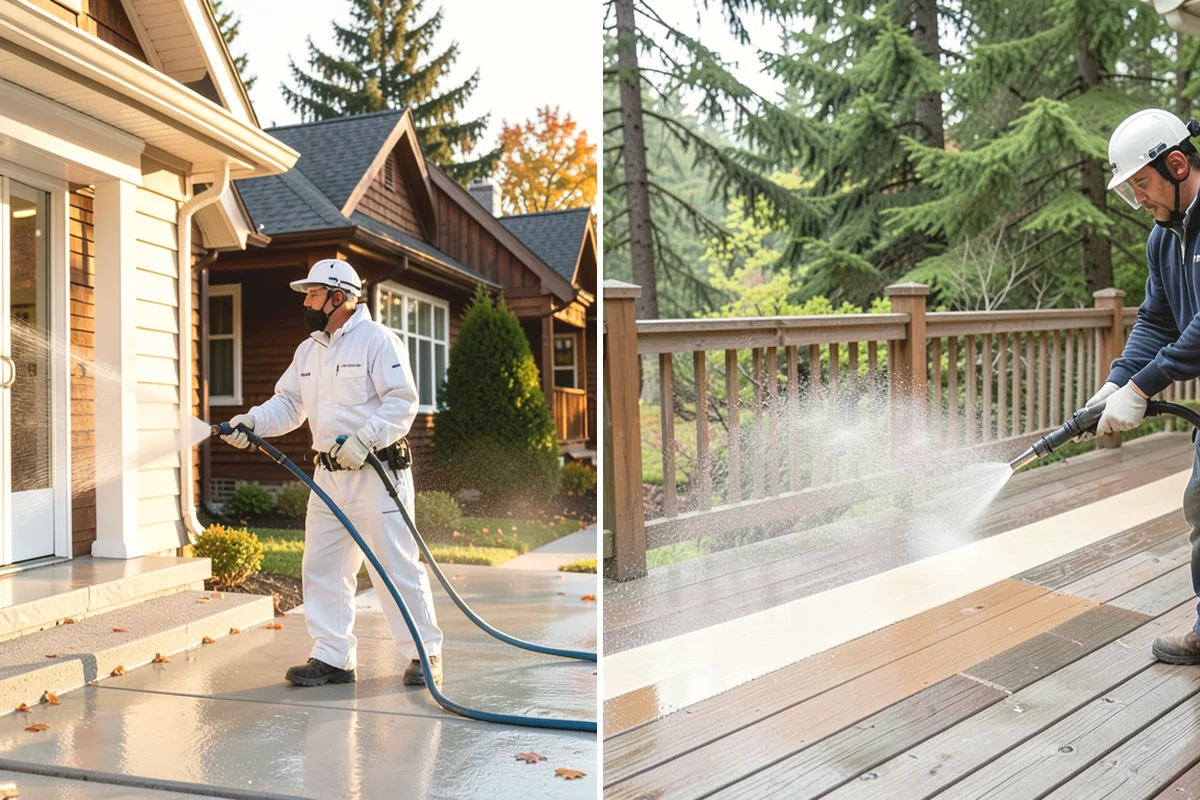 Driveway Sealing in Tukwila, King County, WA - Wash the driveway and treat any oil, rust, or organic staining