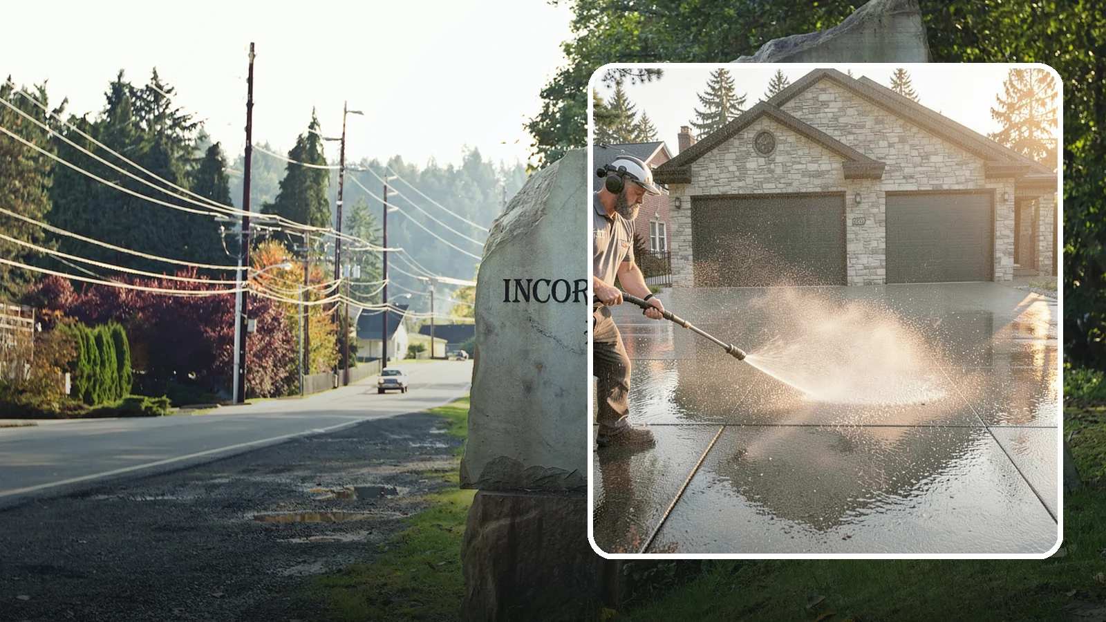 Driveway Sealing in Wilkeson, Pierce County, WA - Protective sealing for asphalt and concrete driveways that guards the surface against Washington's relentless rain, oil, and...
