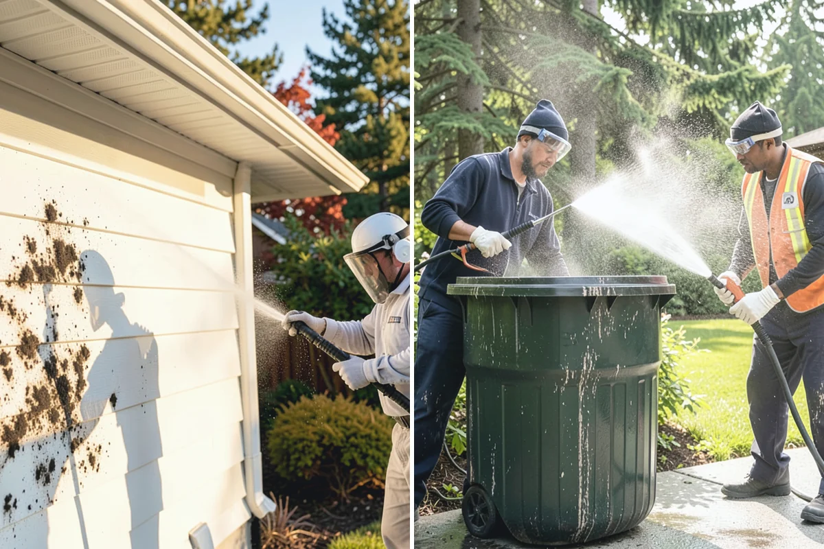 Driveway Sealing in Wilkeson, Pierce County, WA - Wash the driveway and treat any oil, rust, or organic staining