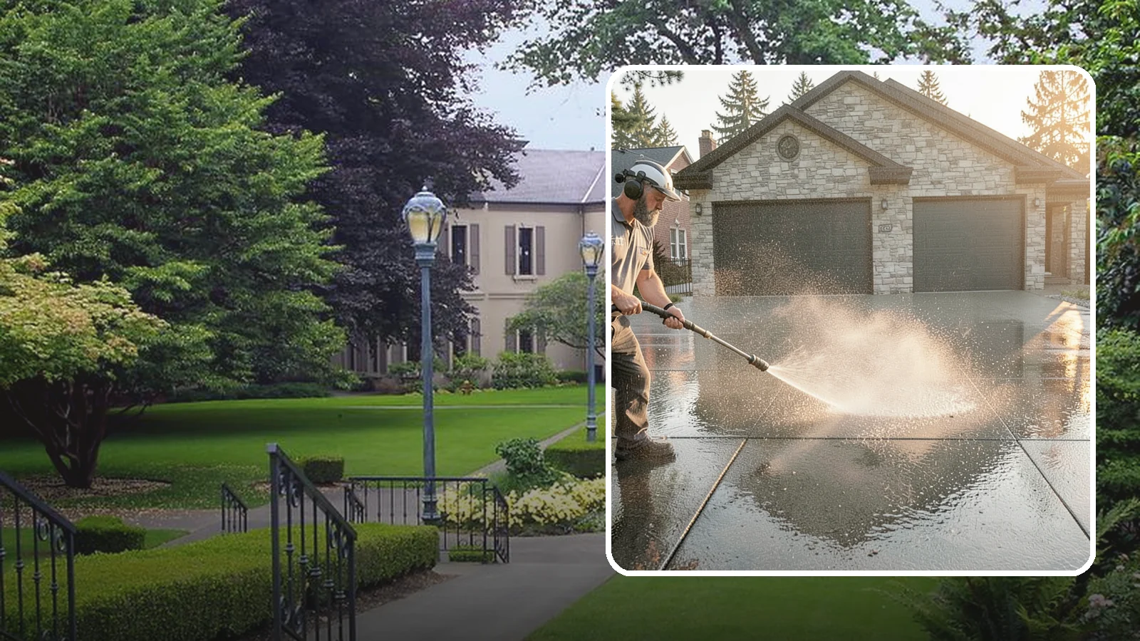 Driveway Sealing in Woodinville, King County, WA - Protective sealing for asphalt and concrete driveways that guards the surface against Washington's relentless rain, oil, and...