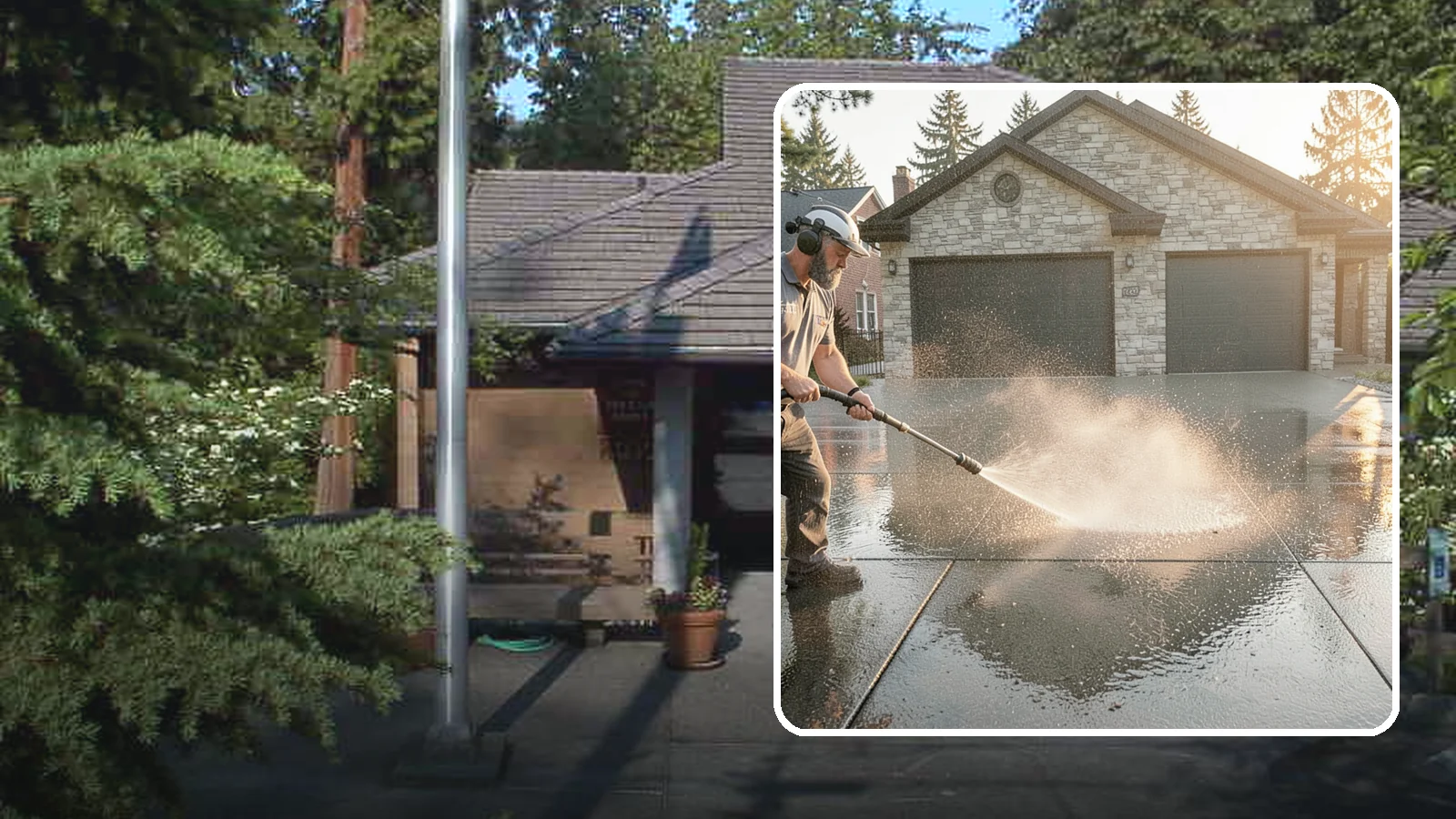 Driveway Sealing in Yarrow Point, King County, WA - Protective sealing for asphalt and concrete driveways that guards the surface against Washington's relentless rain, oil, and...