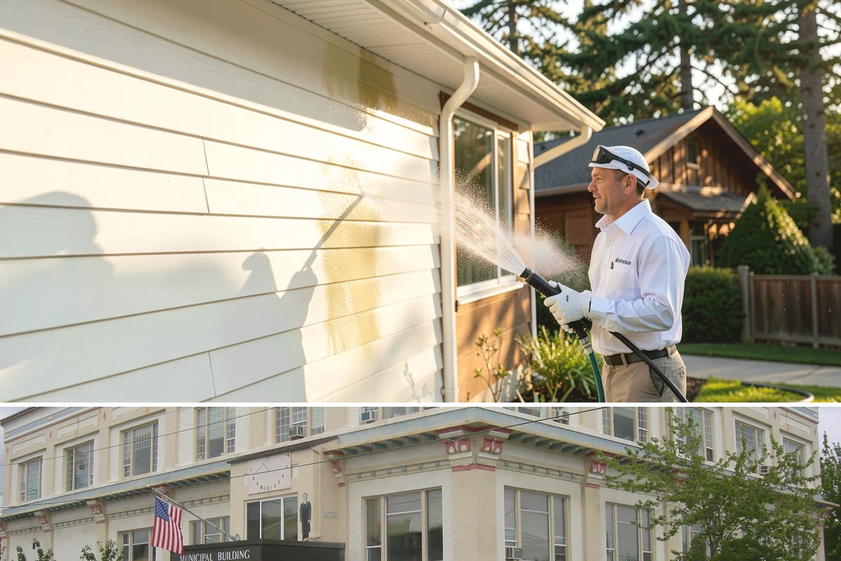Dumpster Cleaning in Anacortes, Skagit County, WA - Dumpsters need cleaning monthly year-round, since Washington's moisture keeps waste damp and odor active in every season.