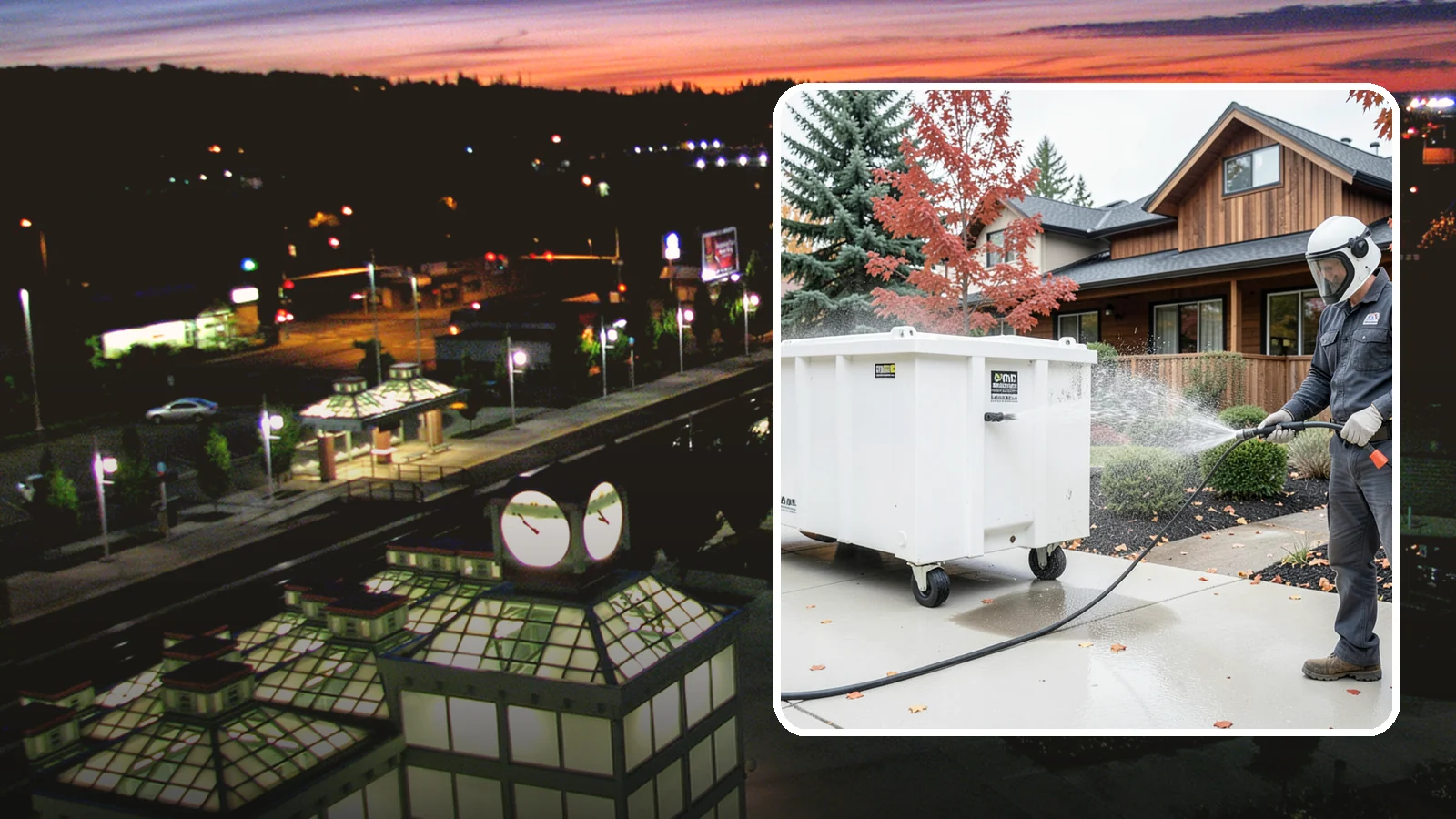 Dumpster Cleaning in Auburn, King County, WA - We wash and sanitize dumpsters and large trash bins in Washington to eliminate odor and pest-attracting residue.