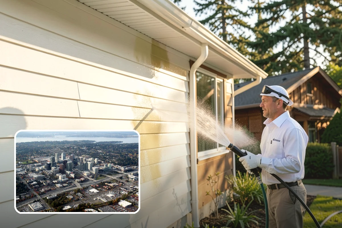 Dumpster Cleaning in Bellevue, King County, WA - Eliminates odor from decaying residue
