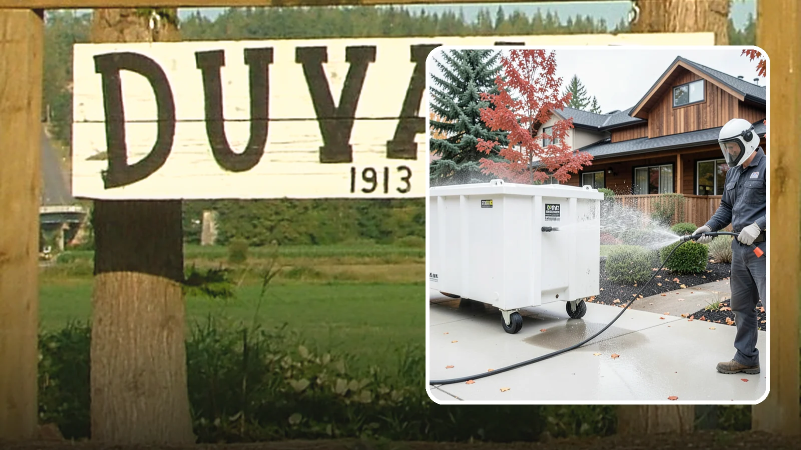 Dumpster Cleaning in Duvall, King County, WA - We wash and sanitize dumpsters and large trash bins in Washington to eliminate odor and pest-attracting residue.