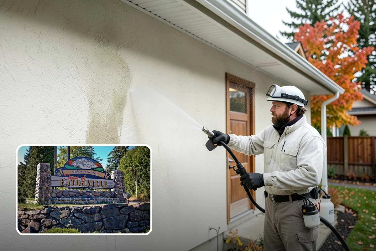Dumpster Cleaning in Eatonville, Pierce County, WA - Eliminates odor from decaying residue
