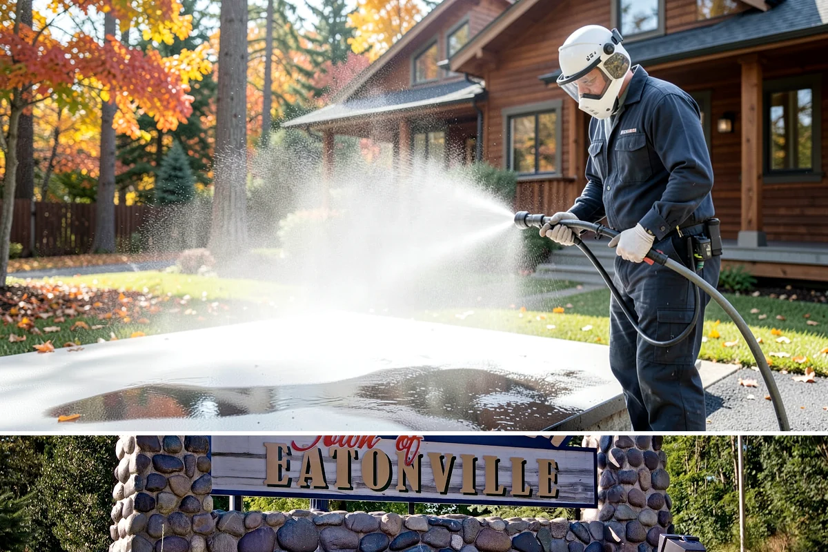Dumpster Cleaning in Eatonville, Pierce County, WA - Dumpsters need cleaning monthly year-round, since Washington's moisture keeps waste damp and odor active in every season.
