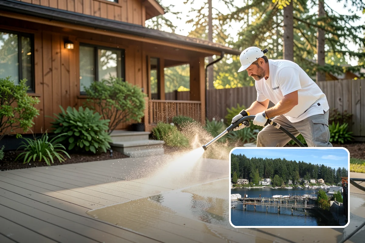 Dumpster Cleaning in Gig Harbor, Pierce County, WA - Eliminates odor from decaying residue