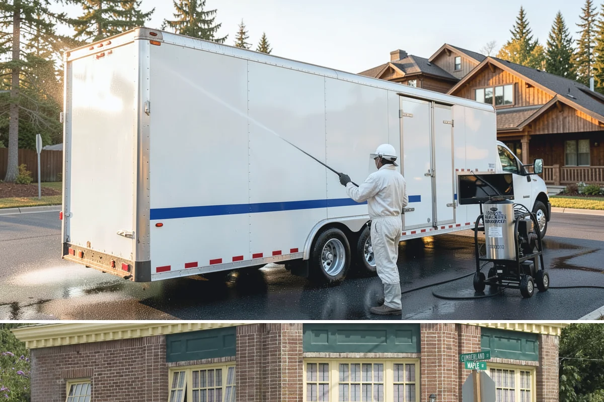 Dumpster Cleaning in Hamilton, Skagit County, WA - Dumpsters need cleaning monthly year-round, since Washington's moisture keeps waste damp and odor active in every season.
