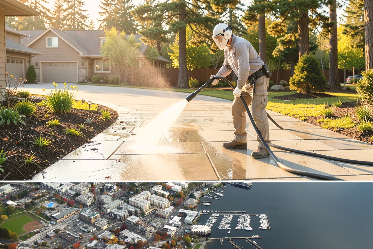 Dumpster Cleaning in Kirkland, King County, WA - Dumpsters need cleaning monthly year-round, since Washington's moisture keeps waste damp and odor active in every season.