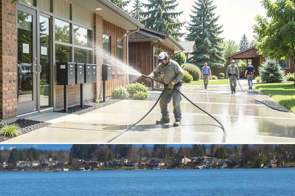 Dumpster Cleaning in Lake Stevens, Snohomish County, WA - Dumpsters need cleaning monthly year-round, since Washington's moisture keeps waste damp and odor active in every season.