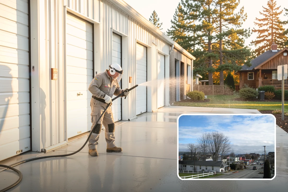 Dumpster Cleaning in Langley, Island County, WA - Eliminates odor from decaying residue