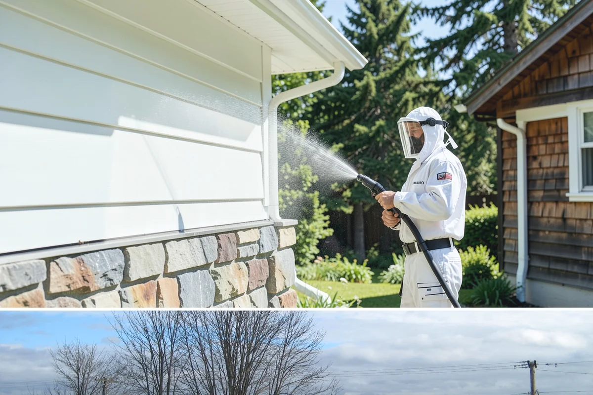 Dumpster Cleaning in Langley, Island County, WA - Dumpsters need cleaning monthly year-round, since Washington's moisture keeps waste damp and odor active in every season.